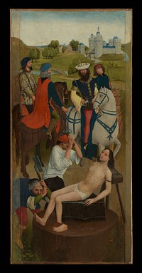 The Martyrdom of Saint Adrian; The Martyrdom of Two Saints, Possibly Ache and Acheul 