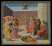 Saint Peter and Simon Magus by Benozzo Gozzoli (Benozzo di Lese di Sandro)