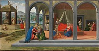 Scenes from the Life of Saint John the Baptist by Francesco Granacci (Francesco di Andrea di Marco) (Italian, Villamagna 1469–1543 Florence)