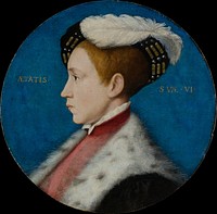 Edward VI (1537&ndash;1553), When Duke of Cornwall, workshop of Hans Holbein the Younger