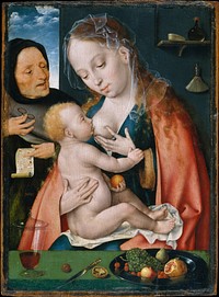 The Holy Family  by Joos van Cleve