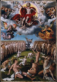 The Last Judgment  by Joos van Cleve