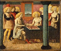 The Chess Players by Liberale da Verona