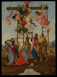 The Descent from the Cross by Filippino Lippi