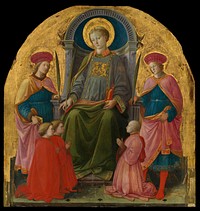 Saint Lawrence Enthroned with Saints and Donors by Fra Filippo Lippi