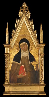 Saint Clare by Lippo Memmi (Filippo di Memmo)