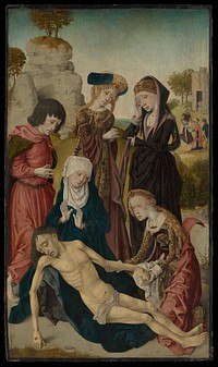The Lamentation, workshop of the Master of the Virgin among Virgins