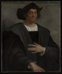 Portrait of a Man, Said to be Christopher Columbus (born about 1446, died 1506) by Sebastiano del Piombo (Sebastiano Luciani)