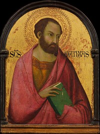 Saint Matthias, Workshop of Simone Martini