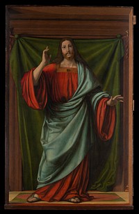 Christ Blessing by Andrea Solario