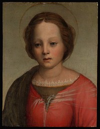 Head of the Madonna by Franciabigio (Francesco di Cristofano)