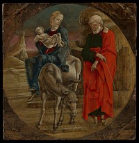 The Flight into Egypt by Cosmè Tura (Cosimo di Domenico di Bonaventura)