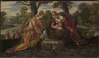 The Finding of Moses by Jacopo Tintoretto (Jacopo Robusti)