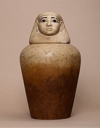 Canopic jar of Nephthys 