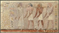 Four Foreign Rulers, Tomb of Puyemre  by Norman de Garis Davies