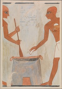 Cooking Cakes with Fat, Tomb of Rekhmire  by Nina de Garis Davies