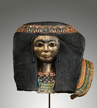 Funerary Mask of a Woman, New Kingdom (ca. 1427 B.C.–1390 B.C.)