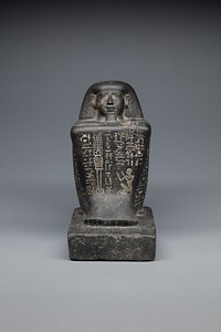 Block Statue of the Scribe of Divine Offerings, Tjaenwaset, son of Harsiese