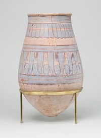 Blue-painted Jar from Malqata 