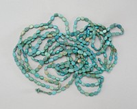 Strand of Scarab and Scaraboid Beads