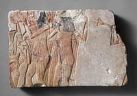 Dancers with Instruments, New Kingdom, Amarna Period (ca. 1353&ndash;1336 B.C.)