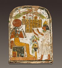 Stela of Djedbastet, Third Intermediate Period (ca. 825–712 B.C.)