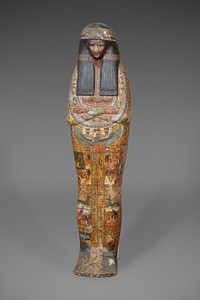 Coffin of the Lady of the House, Iineferty, New Kingdom, Ramesside (ca. 1279–1213 B.C.)