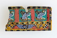 Inlay fragment, rekhyt birds