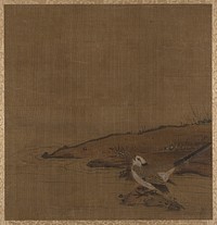 Bird Near Water (from Album of Studies by Modern Artists, no. 62) by Unidentified artist