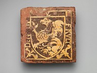 Tile with Griffin