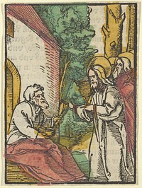 Christ Healing the Leper, from Das Plenarium by Hans Schäufelein