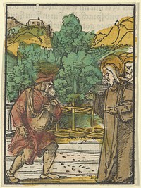 The Parable and the Sower, from Das Plenarium by Hans Schäufelein