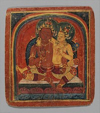 Initiation Card (Tsakalis): Nirvana Vishkambhin, Tibet