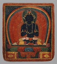 Initiation Card (Tsakalis): Samanthabhadri (Consort), Tibet