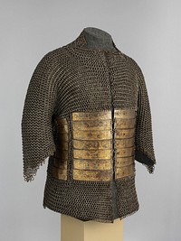 Shirt of Mail and Plate of Al-Ashraf Sayf ad-Din Qaitbay (ca. 1416/18–1496), 18th Burji Mamluk Sultan of Egypt