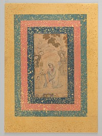The Virgin and Child Attended by Angels, attributed to Manohar