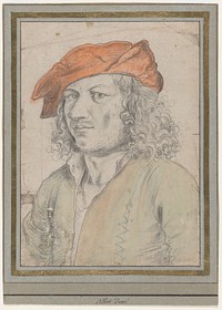 Portrait of a Young Man Wearing a Hat by Anonymous, German, 16th century