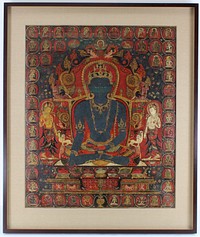 The Transcendent Buddha Akshobhya, unidentified artist