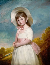 Miss Juliana Willoughby (1781–1783) by George Romney.  