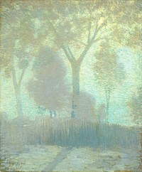 Moonlight (ca. 1905) by Julian Alden Weir.  