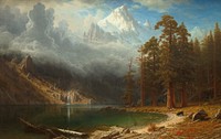 Mount Corcoran (ca. 1876–1877) by Albert Bierstadt.  