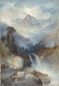 Mountain of the Holy Cross (1890) by Thomas Moran.  