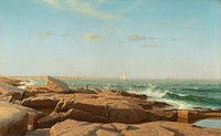 Narragansett Bay (1864) by William Stanley Haseltine.  