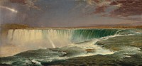 Niagara (1857) by Frederic Edwin Church.  