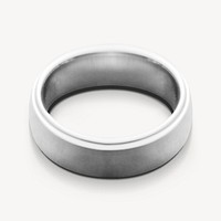 Silver ring  collage element psd