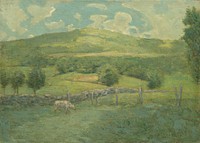 Obweebetuck (ca. 1908) by Julian Alden Weir.  