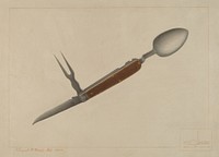 Officer's Mess Knife (ca. 1938) by Vincent P. Rosel.  