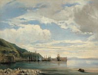 On the Bay of Naples (c. 1830) by Léon-François-Antoine Fleury. 