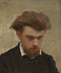 Self-Portrait (1861) by Henri Fantin-Latour.