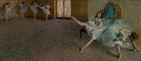 Before the Ballet (ca. 1890–1892) by Edgar Degas.  